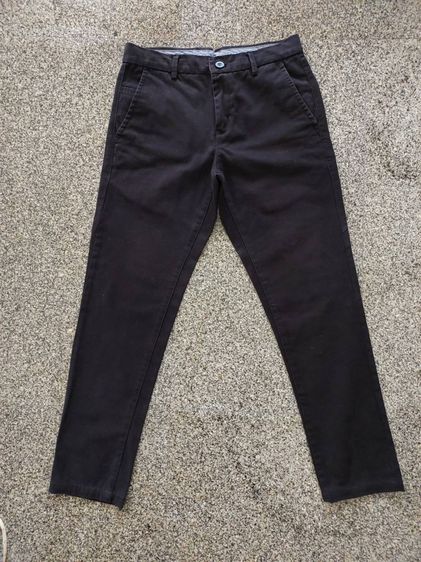 กางเกงชิโนมือสองไม่ยืด ไซส์ 30 ทรงสลิม