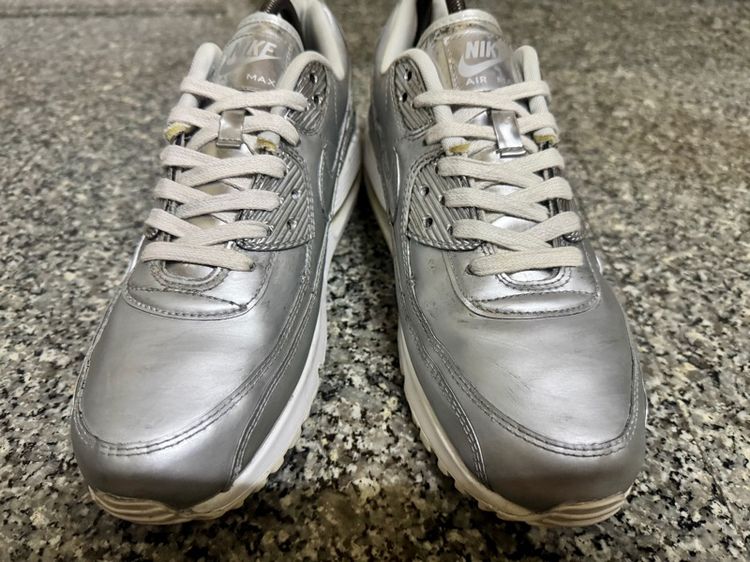 Nike Air Max 90 SP Metallic Silver เบอร์44.5 รูปที่ 3