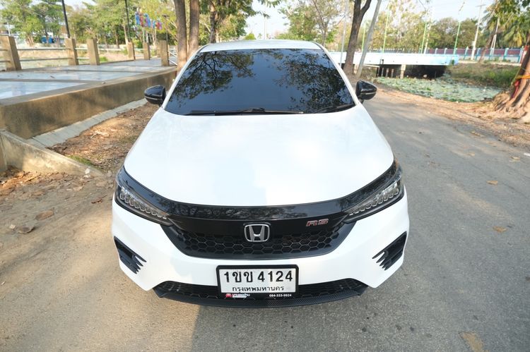 Honda City 2020 1.0 RS Sedan เบนซิน ไม่ติดแก๊ส เกียร์อัตโนมัติ ขาว รูปที่ 2