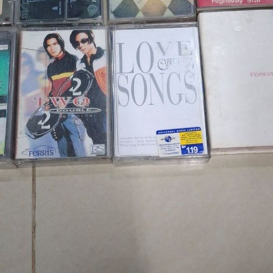 ตลับเทปคลาสเซ็ท สภาพดี ไม่มีแตกของตรงปกทุกม้วน มีทั้งหมด219ม้วน ขายเหมา หรือจะซื้อแยกก็ได้ รูปที่ 2