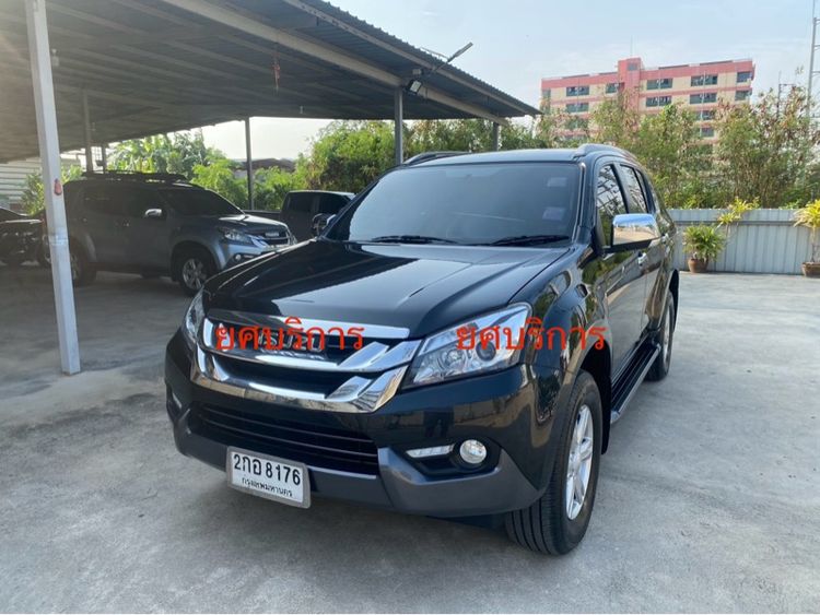 Isuzu MU-X 2014 3.0 Sedan ดีเซล ไม่ติดแก๊ส เกียร์อัตโนมัติ ดำ รูปที่ 3
