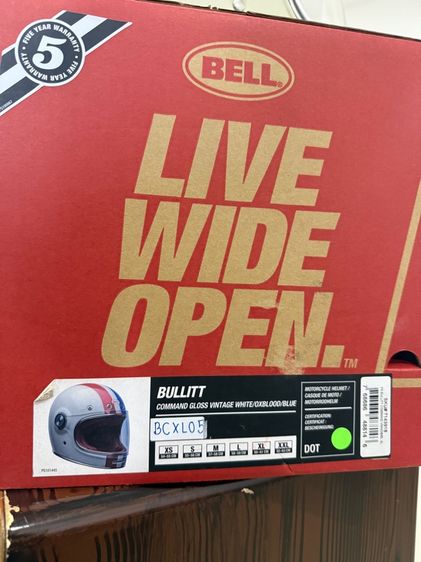 หมวก bell bullitt ไซส์ xl พร้อมกล่อง ราคา6,999  รูปที่ 9