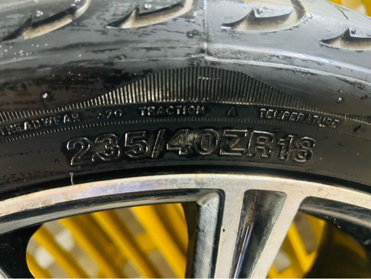 ล้อแม็กรถเก๋ง 5 รู 114 ขอบ 18 แถมยาง รูปที่ 3