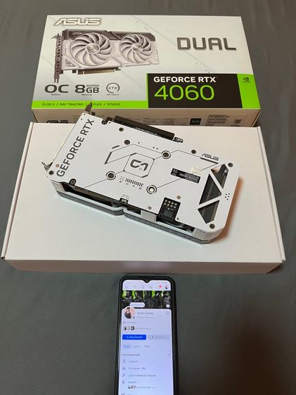 การ์ดจอ ASUS RTX 4060 8GB White มีกล่อง มีประกันศูนย์ไทย รูปที่ 8