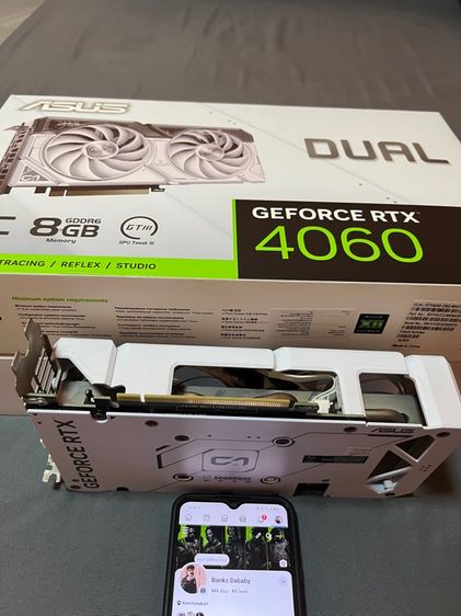 การ์ดจอ ASUS RTX 4060 8GB White มีกล่อง มีประกันศูนย์ไทย รูปที่ 5