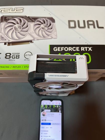 การ์ดจอ ASUS RTX 4060 8GB White มีกล่อง มีประกันศูนย์ไทย รูปที่ 4