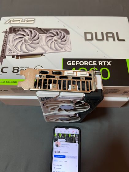 การ์ดจอ ASUS RTX 4060 8GB White มีกล่อง มีประกันศูนย์ไทย รูปที่ 2