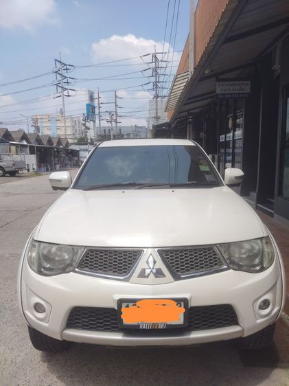 Mitsubishi Triton 2012 2.4 CNG Pickup เบนซิน NGV เกียร์ธรรมดา ขาว รูปที่ 3