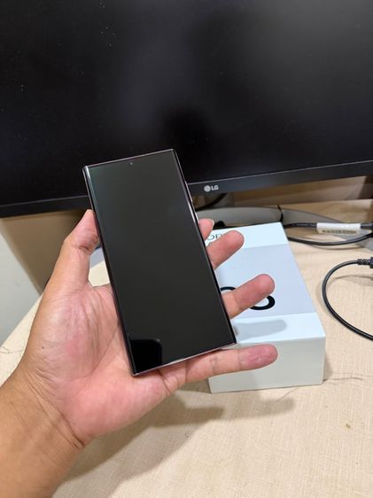 Samsung S22 Ultra 128GB Burgundy โดยรวมสวย เดิมๆ จอแท้ลื่น ใช้งานปกติ สอบถามำด้คัฟ รูปที่ 7