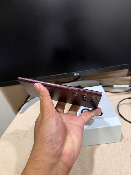 Samsung S22 Ultra 128GB Burgundy โดยรวมสวย เดิมๆ จอแท้ลื่น ใช้งานปกติ สอบถามำด้คัฟ รูปที่ 9