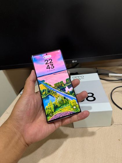 Samsung S22 Ultra 128GB Burgundy โดยรวมสวย เดิมๆ จอแท้ลื่น ใช้งานปกติ สอบถามำด้คัฟ รูปที่ 3