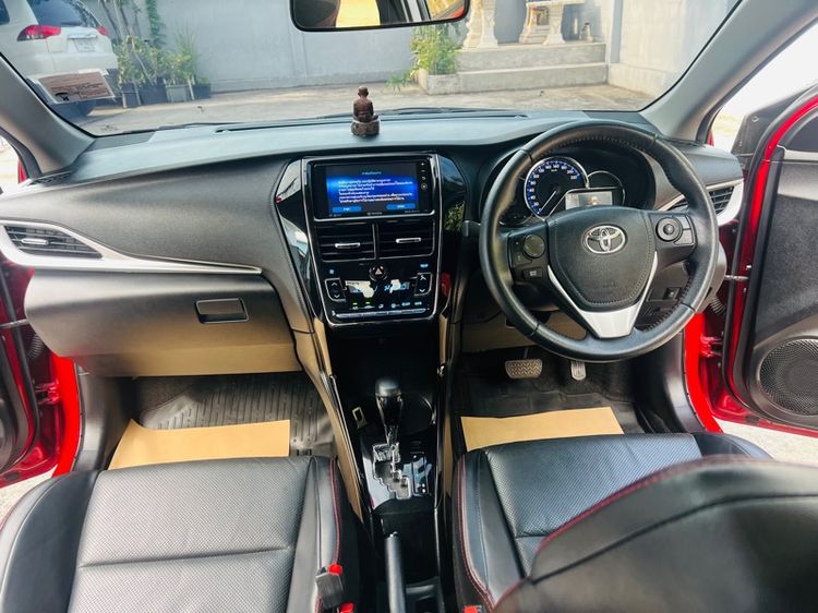 Toyota Yaris ATIV 2018 1.2 S Sedan เบนซิน ไม่ติดแก๊ส เกียร์อัตโนมัติ แดง รูปที่ 4