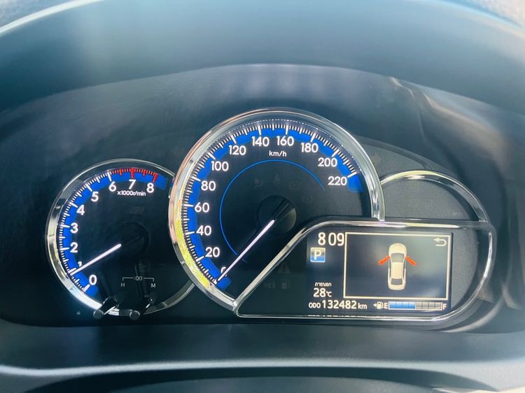 Toyota Yaris ATIV 2018 1.2 S Sedan เบนซิน ไม่ติดแก๊ส เกียร์อัตโนมัติ แดง รูปที่ 3