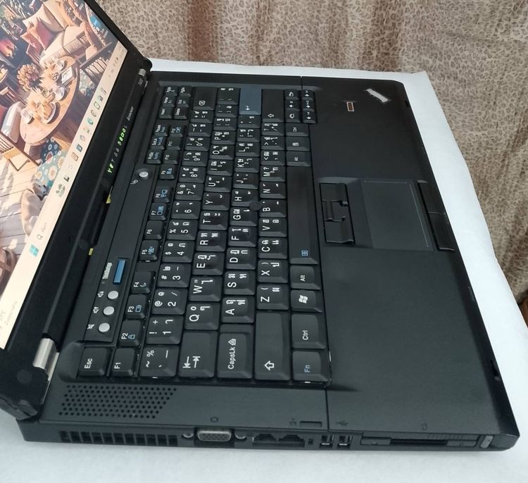 LENOVO ThinkPad T400  Intel(R) Duo CPU P8600 Ram 8 GB SSD 128 GB แบตเตอรี่เปลี่ยนใหม่ หน้าจอขนาด 14 นิ้ว ขายราคา 1,880.-บาท   จัดส่งฟรี ท รูปที่ 8