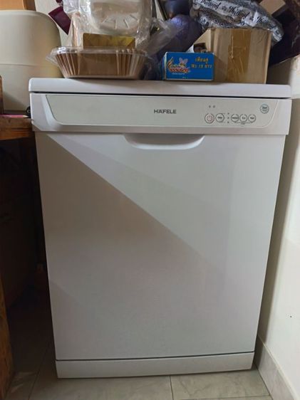 เครื่องล้างจานอัตโนมัติ hafale รุ่น 495.06.527 (3 โปรแกรมล้าง) สภาพไม่เคยใช้งาน พลาสติกภายในยังไม่แกะออกมีใบรับประกัน ขนาด 58x58x83 ซ.ม. รูปที่ 3