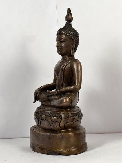 พระบูชาสิงห์สามเชียงแสน หน้าตักกว้าง 2.5 นิ้ว สูง 6.5 นิ้ว รูปที่ 5