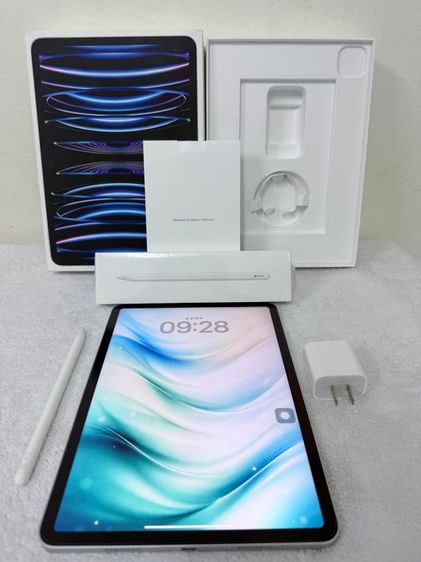 iPad Pro 11  gen4 ความจุ 128 GB และApple Pencil 2 (ครบกล่อง) สภาพสวย พร้อมใช้งาน 