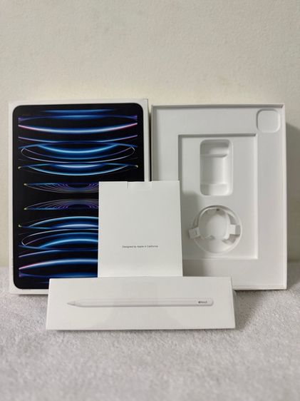 iPad Pro 11  gen4 ความจุ 128 GB และApple Pencil 2 (ครบกล่อง) สภาพสวย พร้อมใช้งาน  รูปที่ 2