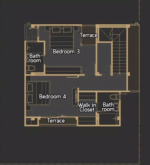AP (Thailand) มีบางส่วน 2019 ขายบ้านแฝด 3 ชั้น 12  ลบ. รูปที่ 4