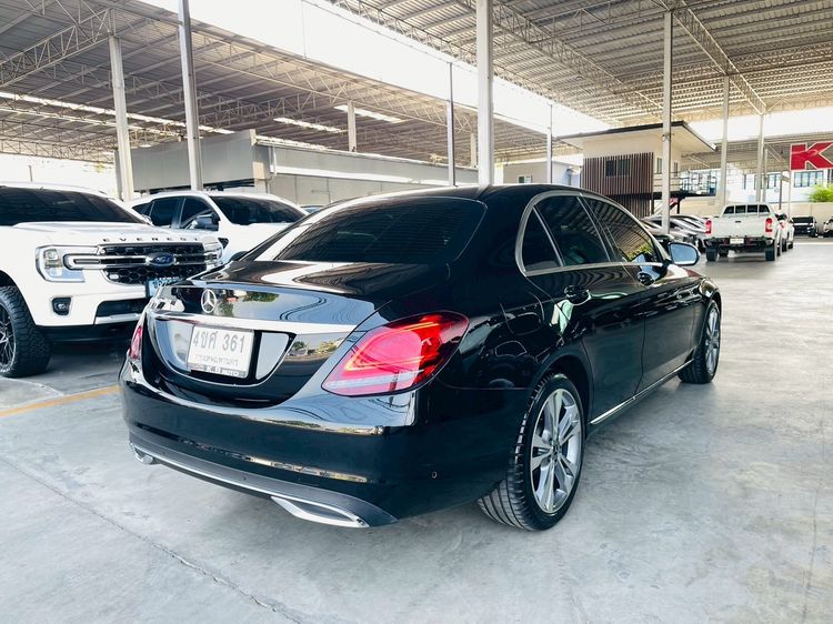 Mercedes-Benz C-Class 2022 C220 Sedan ดีเซล ไม่ติดแก๊ส เกียร์อัตโนมัติ ดำ รูปที่ 4