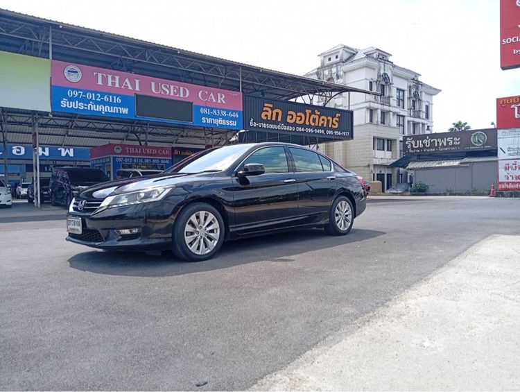 Honda Accord 2014 2.0 EL i-VTEC Sedan เบนซิน ไม่ติดแก๊ส เกียร์อัตโนมัติ ดำ รูปที่ 2