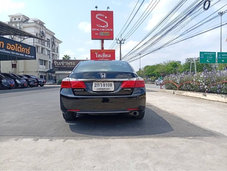 Honda Accord 2014 2.0 EL i-VTEC Sedan เบนซิน ไม่ติดแก๊ส เกียร์อัตโนมัติ ดำ รูปที่ 4