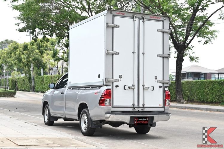 Toyota Hilux Revo 2021 2.4 Entry Pickup ดีเซล ไม่ติดแก๊ส เกียร์ธรรมดา บรอนซ์เงิน รูปที่ 3