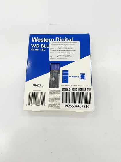 SSD M.2 Western digital WD blue sn500 มือ 1 ค้างสต็อก  ราคาถูกใจ รูปที่ 2