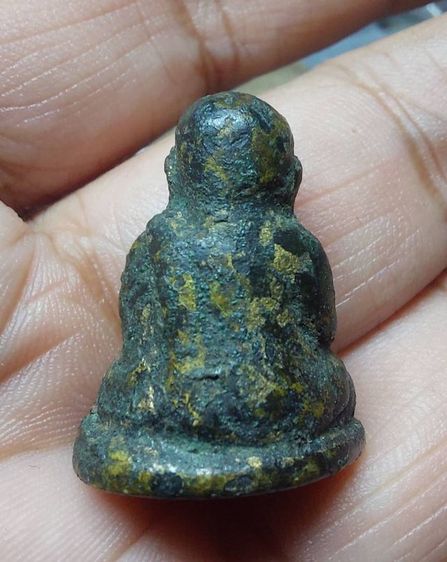 รูปหล่อ หลวงพ่อเงินบาวคลาน พิมพ์นิยม แห้งเก่า เนื้อจัด  รูปที่ 6