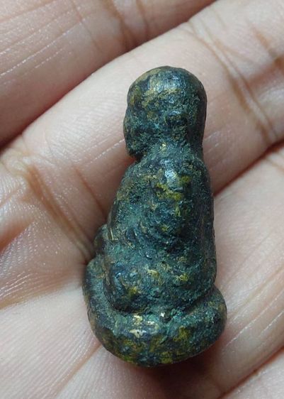 รูปหล่อ หลวงพ่อเงินบาวคลาน พิมพ์นิยม แห้งเก่า เนื้อจัด  รูปที่ 3