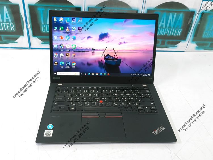 โน๊ตบุคทำงานมือสอง LENOVO Intel I5-10120U Ram8GB SSD256GB รูปที่ 2