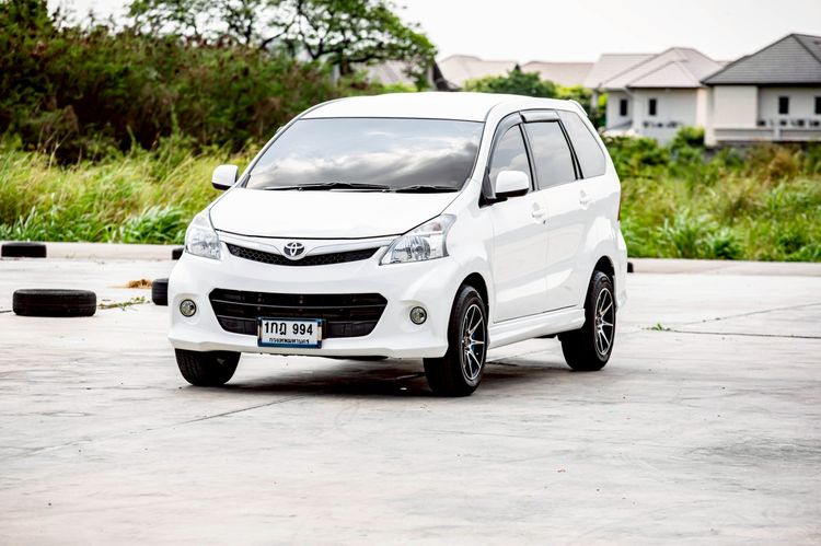 Toyota Avanza 2013 1.5 S Utility-car เบนซิน เกียร์อัตโนมัติ ขาว