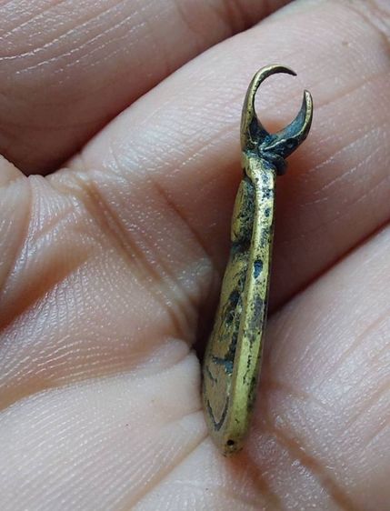 เหรียญจอบเล็ก หลวงพ่อเงินบางคลาน แห้งเก่า เนื้อจัด  รูปที่ 9