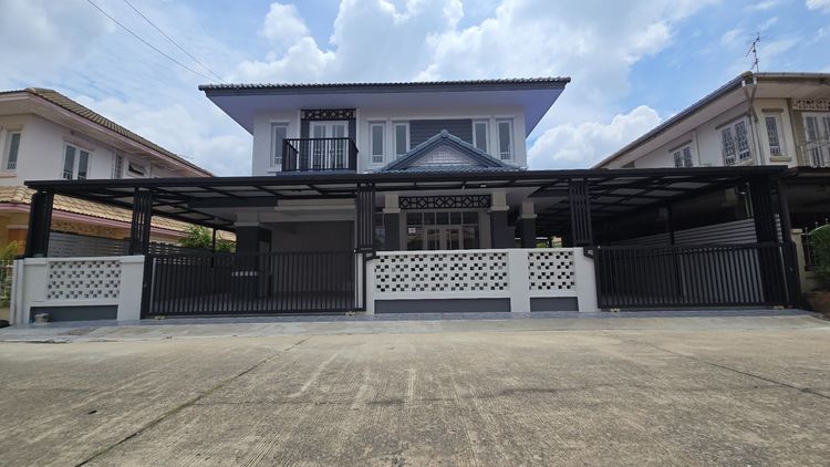 อื่นๆ มีบางส่วน บ้านเดี่ยววรางกุล ลำลูกกา คลอง 3 ถนนเมนต้นโครงการ ใกล้รถไฟฟ้าคูคต ใกล้วฟิวเจอร์รังสิต