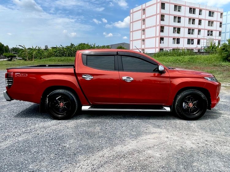 Mitsubishi Triton 2019 2.4 GT Plus Pickup ดีเซล ไม่ติดแก๊ส เกียร์ธรรมดา ส้ม รูปที่ 4