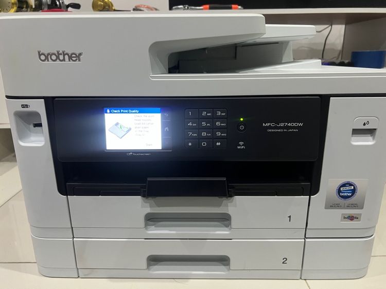 ปริ้นเตอร์ Brother MFC-J2740DW อิงค์เจ๊ท wifi ขนาด A3  a4 มือสองสภาพมือ 1