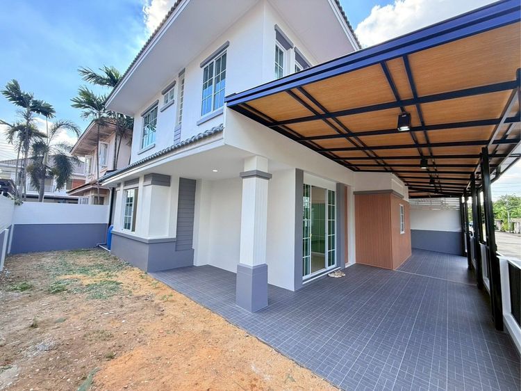 มีบางส่วน บ้านเดี่ยวต้นโครงการ ถนนเมน บ้านวรากูล (วังทอง) ลำลูกกา คลอง 3 ใกล้รถไฟฟ้าคูคต ใกล้ฟิวเจอร์รังสิต รูปที่ 3