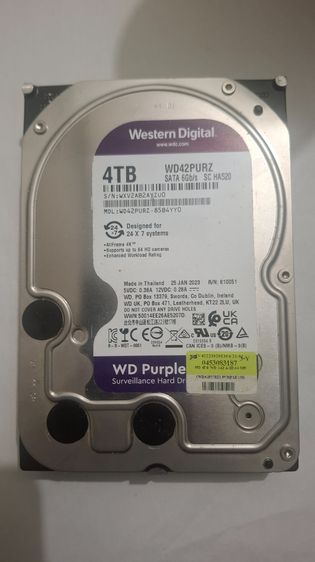 ที่เก็บข้อมูลและเมมโมรี่การ์ด Western Digital (WD) 4TB 