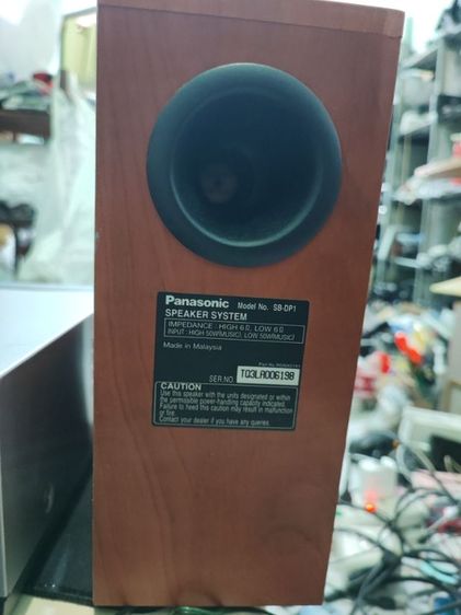 panasonic dvd home treter SA-CP1 ใช้งานได้สภาพสวย รูปที่ 4