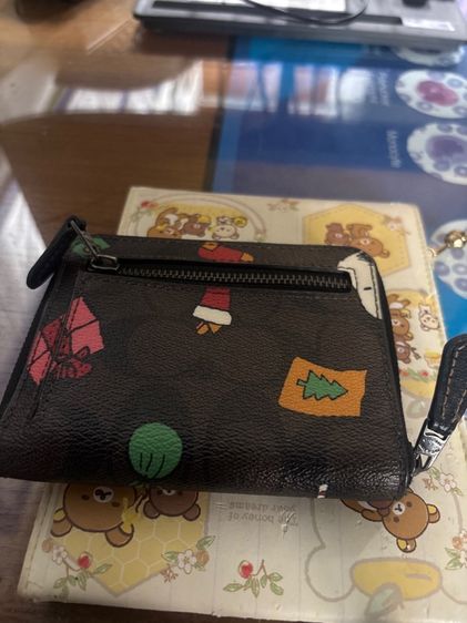 กระเป๋าสตางค์ coach แท้ มือสอง สภาพดีมาก รูปที่ 2