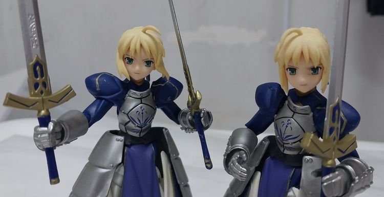 ขาย Figma 003 Saber ฝาแฝด มีทุกอย่างเหลืออยู่เท่าๆกัน ตามสภาพอย่างน่าเหลือเชื่อ ราคา 2 ตัว 500 บาทถูกๆครับ