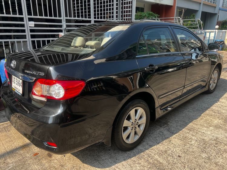 Toyota Altis 2010 1.6 E Sedan เบนซิน NGV เกียร์อัตโนมัติ ดำ รูปที่ 2