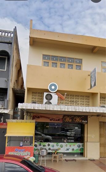 ขายด่วน อาคารพาณิชย์ยะลา ถนนสิโรรส ตำบลสะเตง อำเภอเมืองยะลา ใจกลางเมืองยะลา ติดถนน