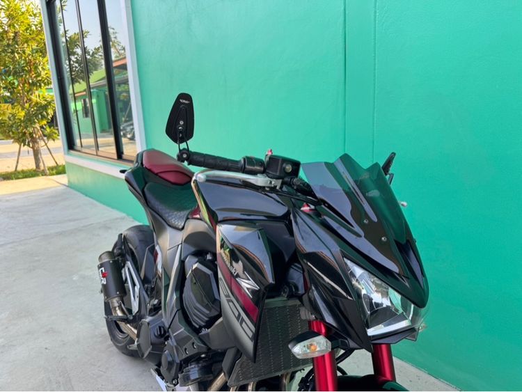 Kawasaki Z800 ปี2016 ชบาดำ ตัวสุดท้าย รูปที่ 15