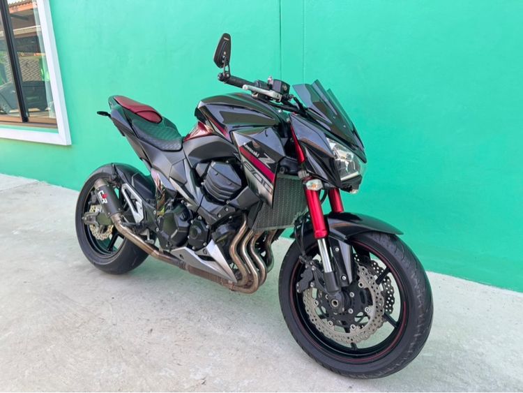 Kawasaki Z800 ปี2016 ชบาดำ ตัวสุดท้าย รูปที่ 2