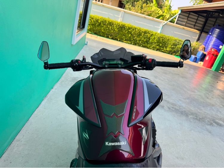 Kawasaki Z800 ปี2016 ชบาดำ ตัวสุดท้าย รูปที่ 12