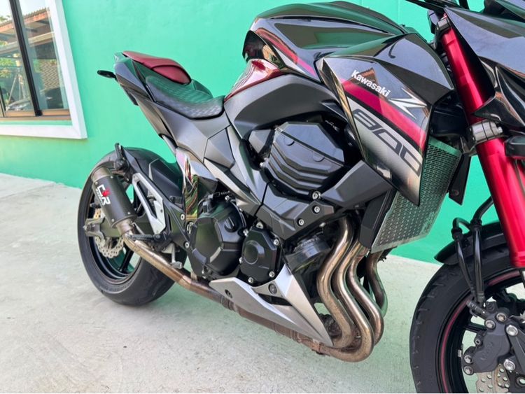 Kawasaki Z800 ปี2016 ชบาดำ ตัวสุดท้าย รูปที่ 8