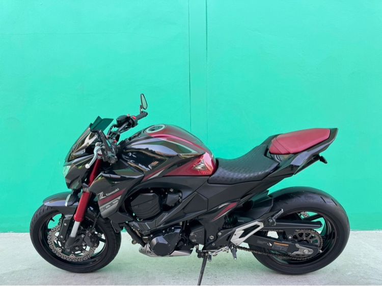 Kawasaki Z800 ปี2016 ชบาดำ ตัวสุดท้าย รูปที่ 16