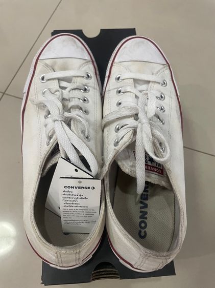 ขาว ผ้าใบ รองเท้าผ้าใบ UK 7 | EU 40 2/3 | US 7.5 รองเท้า Converse