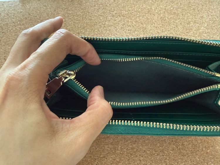 กระเป๋าสตางค์หนังแท้ Viera by Ragazze รูปที่ 5